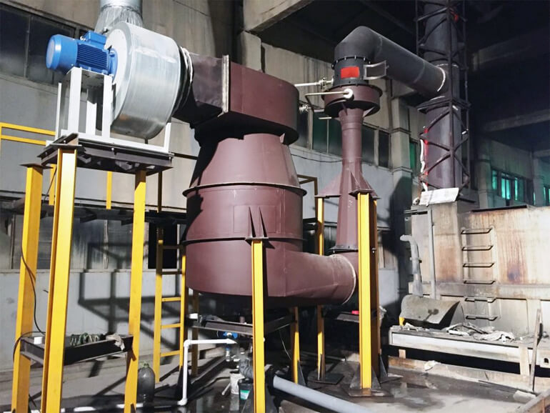 wet cyclone dust collector